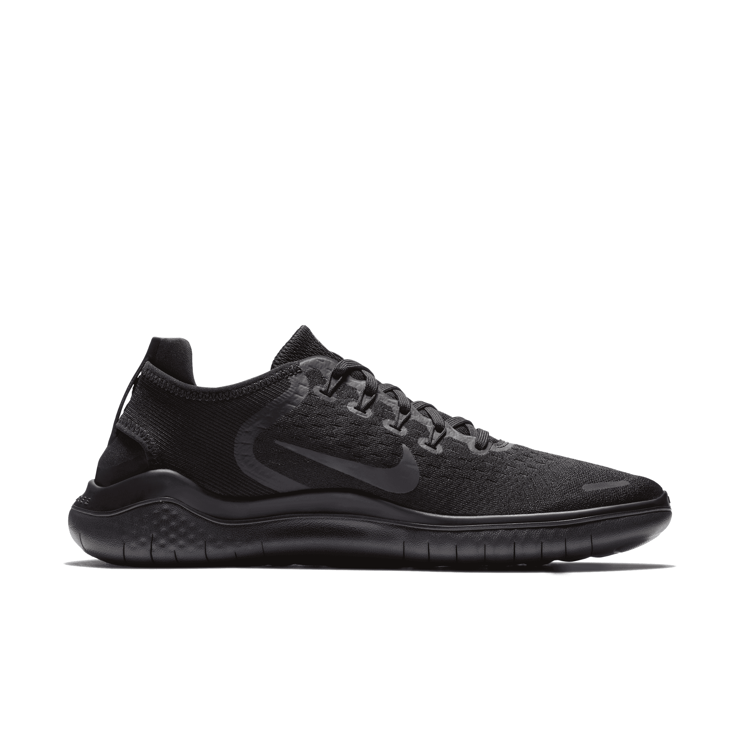 Nike Free Rn 2018 Black Anthracite Angle 1