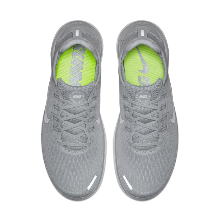 Nike Free RN 2018 Wolf Grey Angle 2