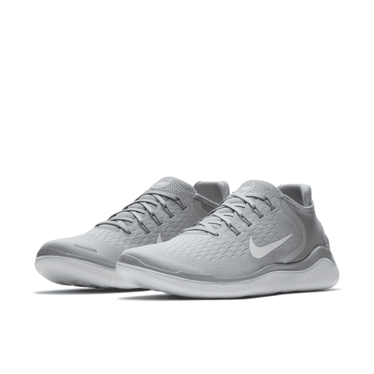 Nike Free RN 2018 Wolf Grey Angle 3