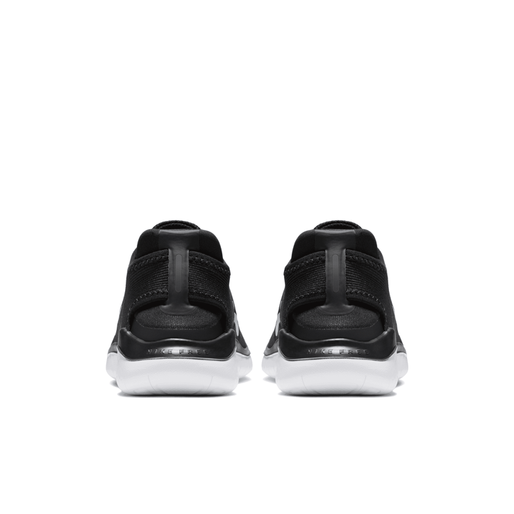 Nike Free RN 2018 Black White  (W) Angle 4