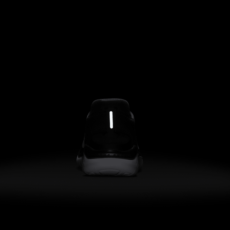 Nike Free RN 2018 Black White  (W) Angle 6