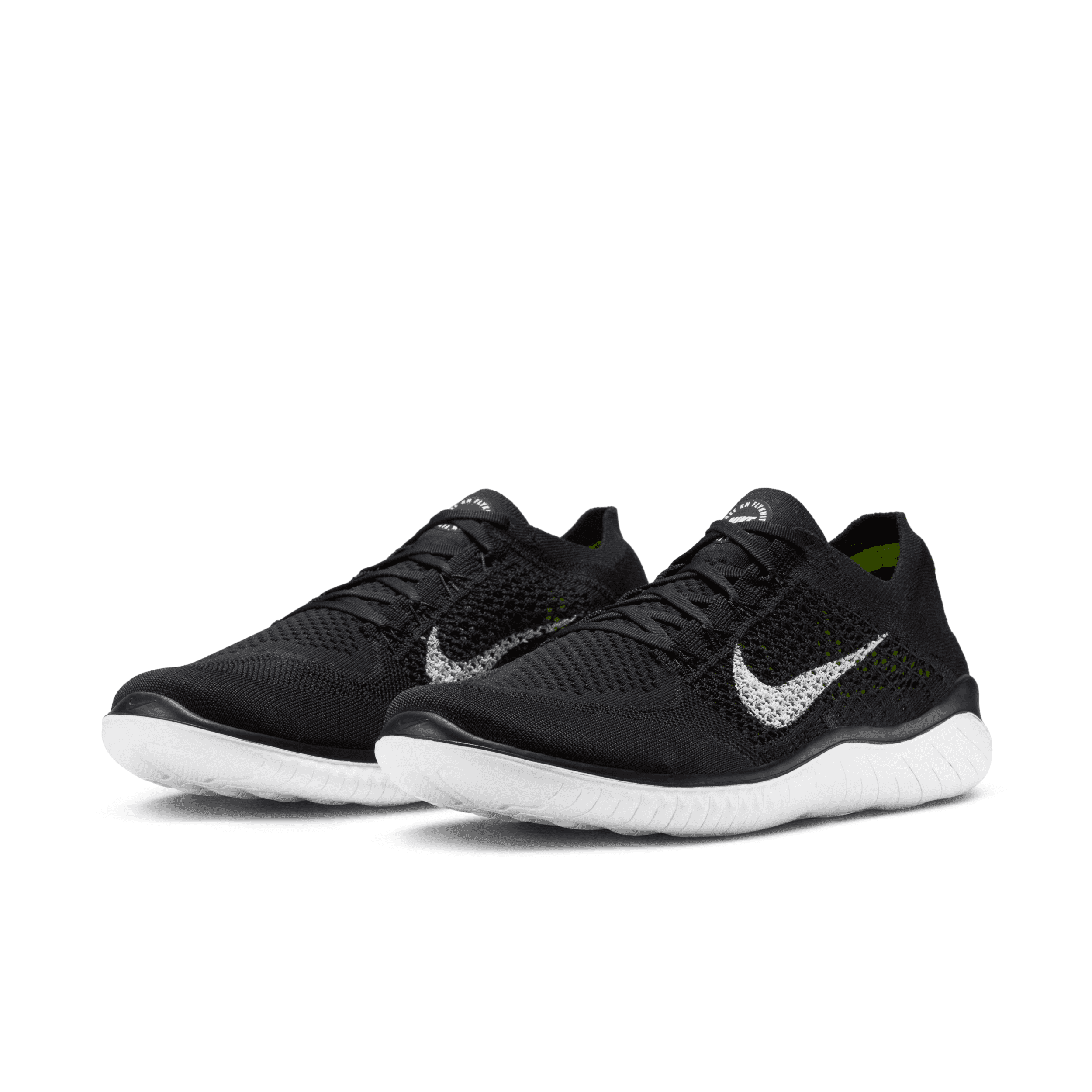 Nike Rn Widgit Nike Free RN Flyknit 2018 Black White - 942838-001 Release Info