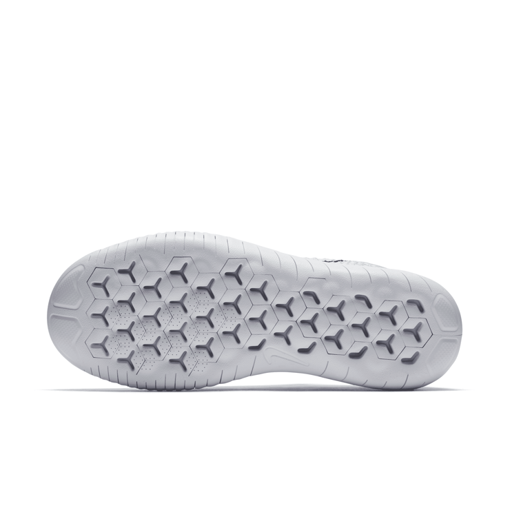 Nike Free RN Flyknit 2018 White Pure Platinum (W) Angle 0