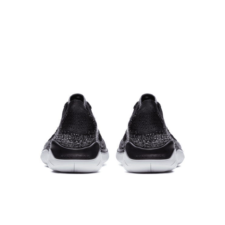 Nike Free RN Flyknit 2018 Oreo (W) Angle 4