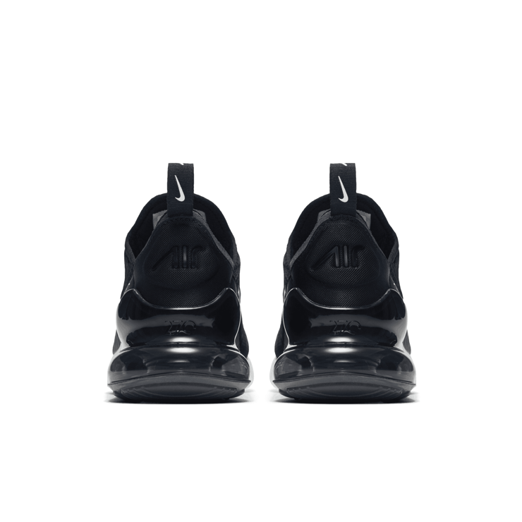 Nike Air Max 270 Black White (W) Angle 4