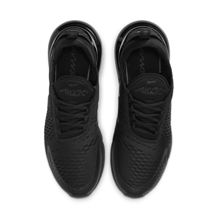 Nike Air Max 270 Triple Black Angle 2