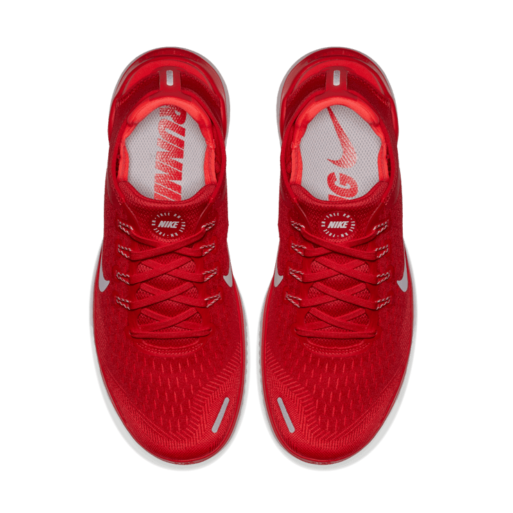 Nike free rn 2018 red sales