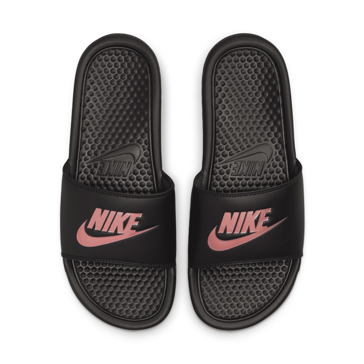 Nike Benassi Jdi Black Rose Gold (W) Angle 2