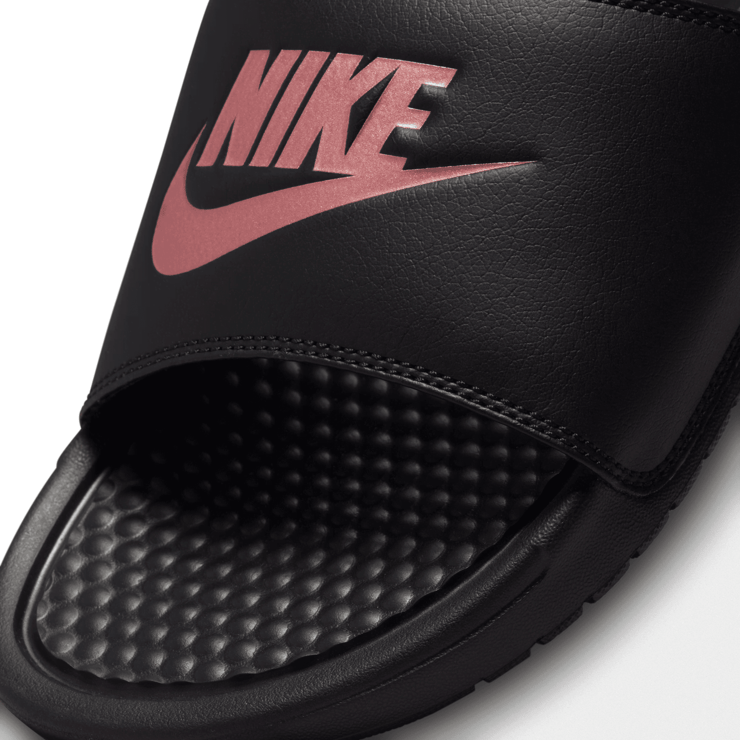 Nike Benassi Jdi Black Rose Gold (W) Angle 3