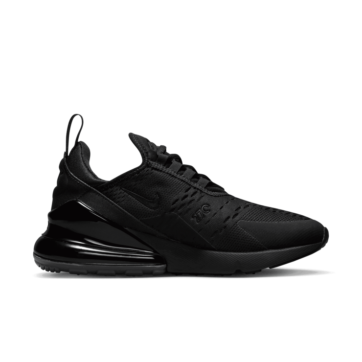 Nike Air Max 270 Triple Black (W) Angle 0