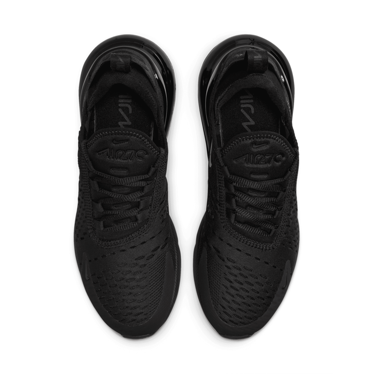 Nike Air Max 270 Triple Black (W) Angle 1