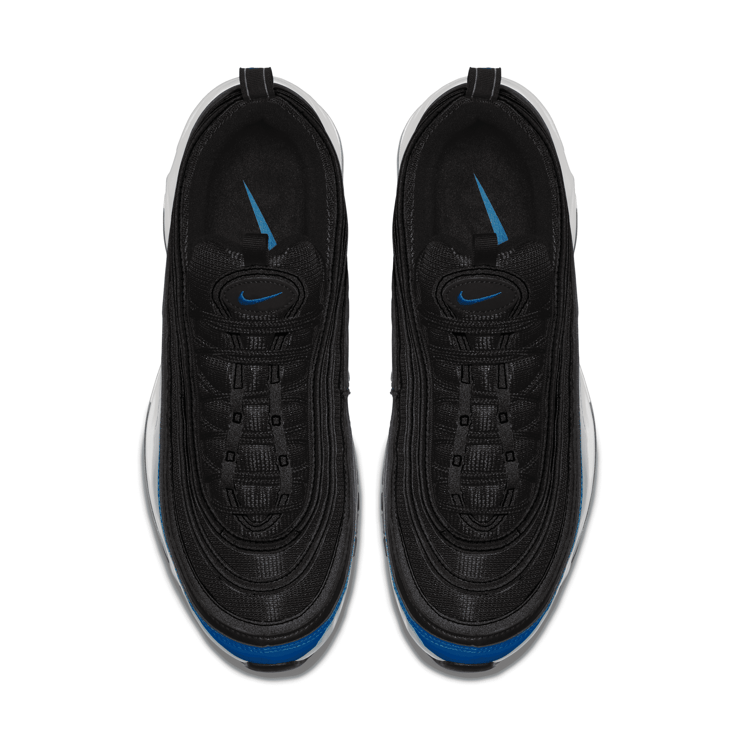 Nike Air Max 97 Black Blue Nebula Angle 2