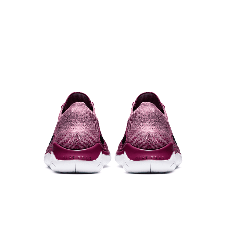 Nike Free RN Flyknit 2018 Raspberry Red (W) Angle 3