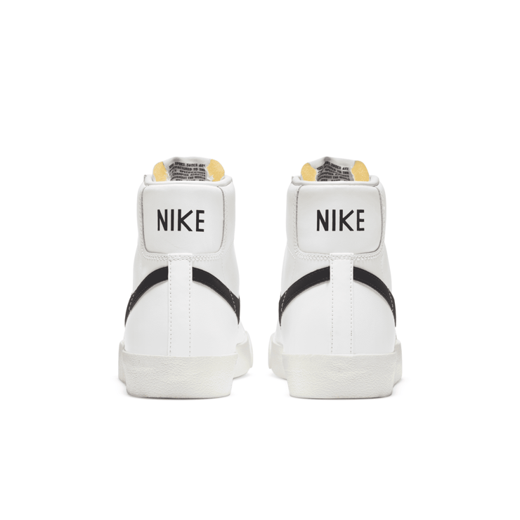 Nike Blazer Mid 77 Vintage White Black Angle 4