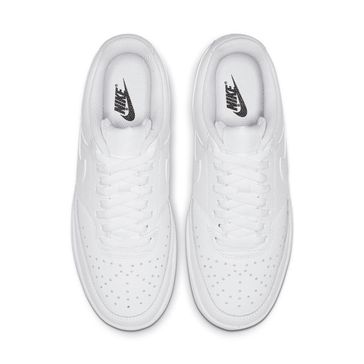 Nike Court Vision Low White (W) Angle 2