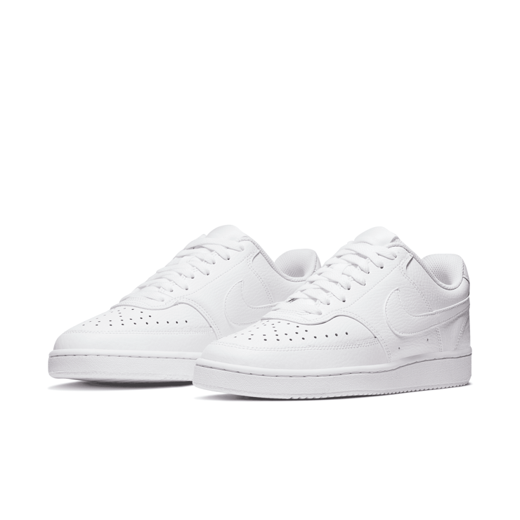 Nike Court Vision Low White (W) Angle 3