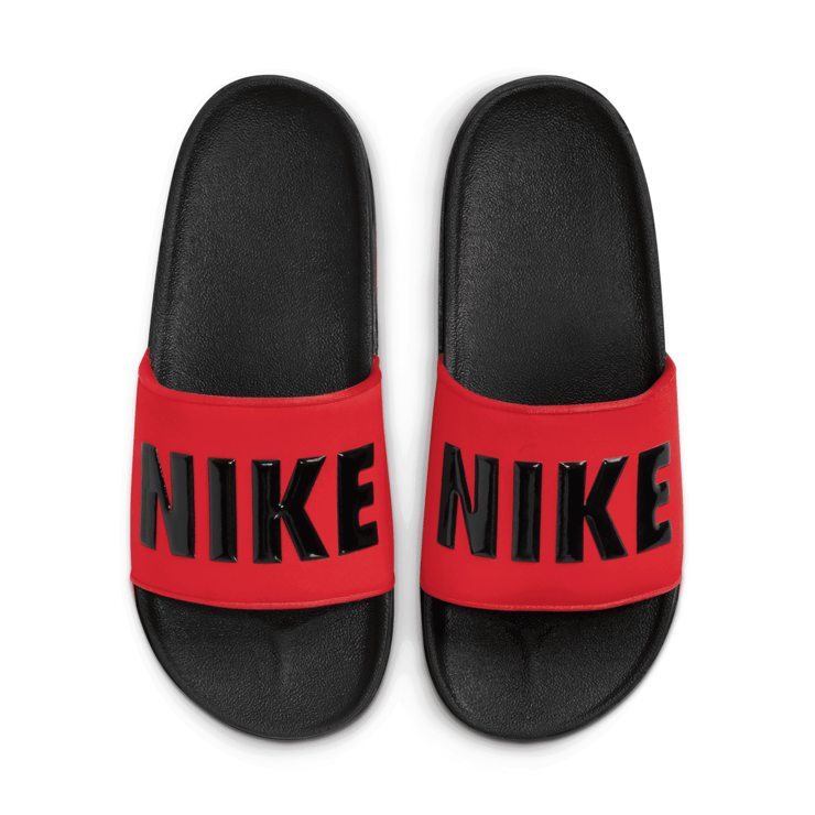 Nike Offcourt Slide Black University Red Angle 3