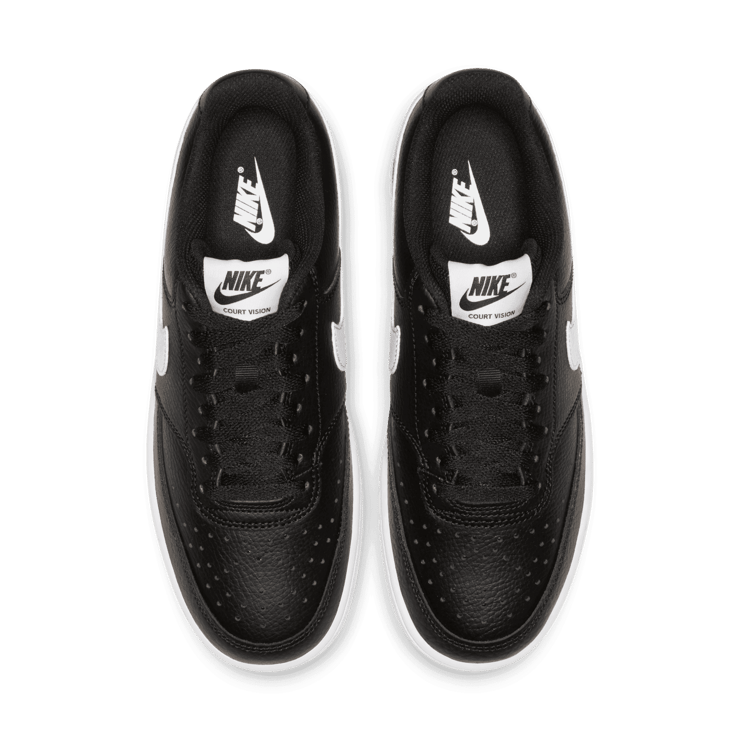 Nike Court Vision Low Black (W) Angle 1
