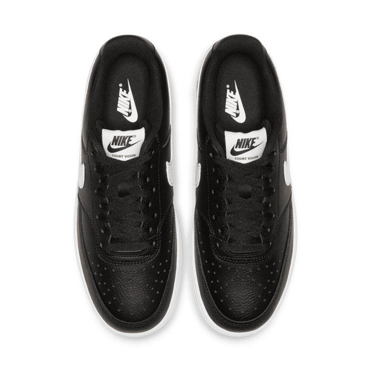 Nike Court Vision Low Black (W) Angle 1