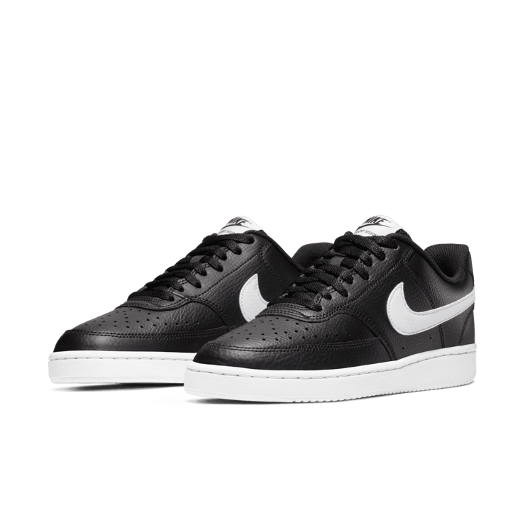 Nike Court Vision Low Black (W) Angle 2