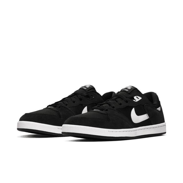 Nike SB Alleyoop Black White Angle 2