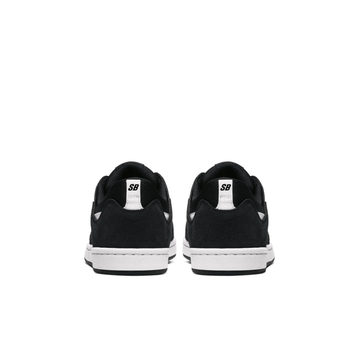 Nike SB Alleyoop Black White Angle 3