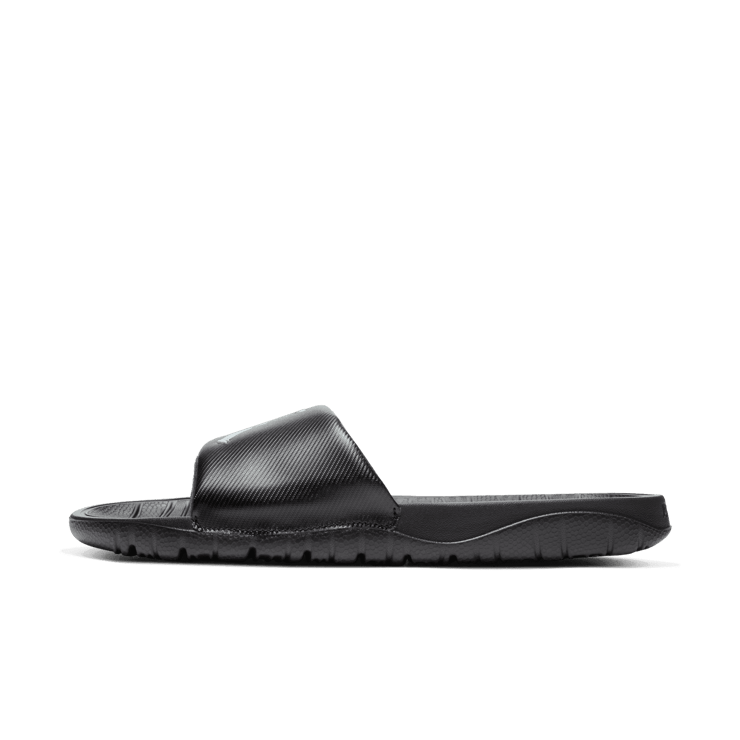 Jordan Break Slide Black White Angle 0