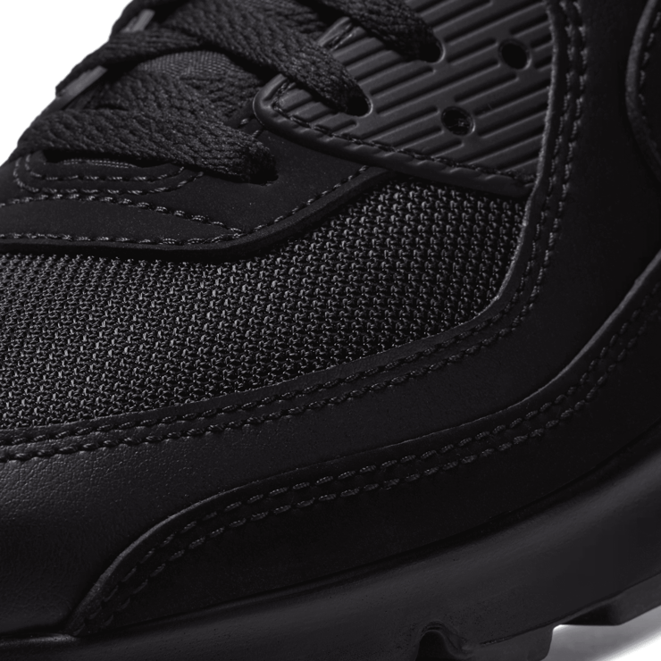 Nike Air Max 90 Recraft Triple Black Angle 5