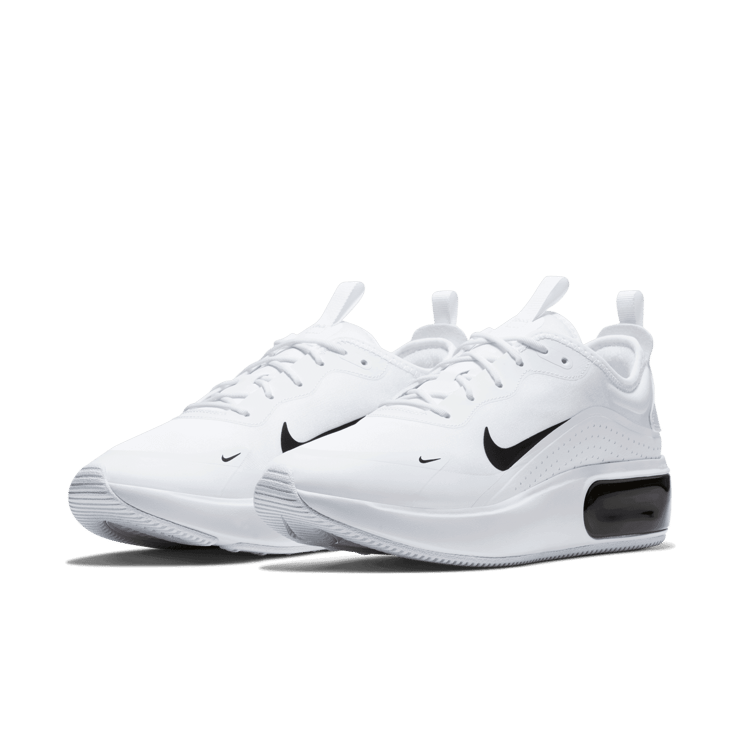 Nike Air Max Dia White Black (W) Angle 2