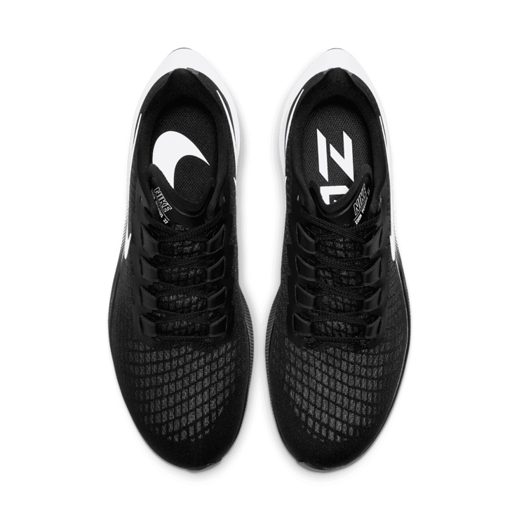 Nike Air Zoom Pegasus 37 Black White Angle 1