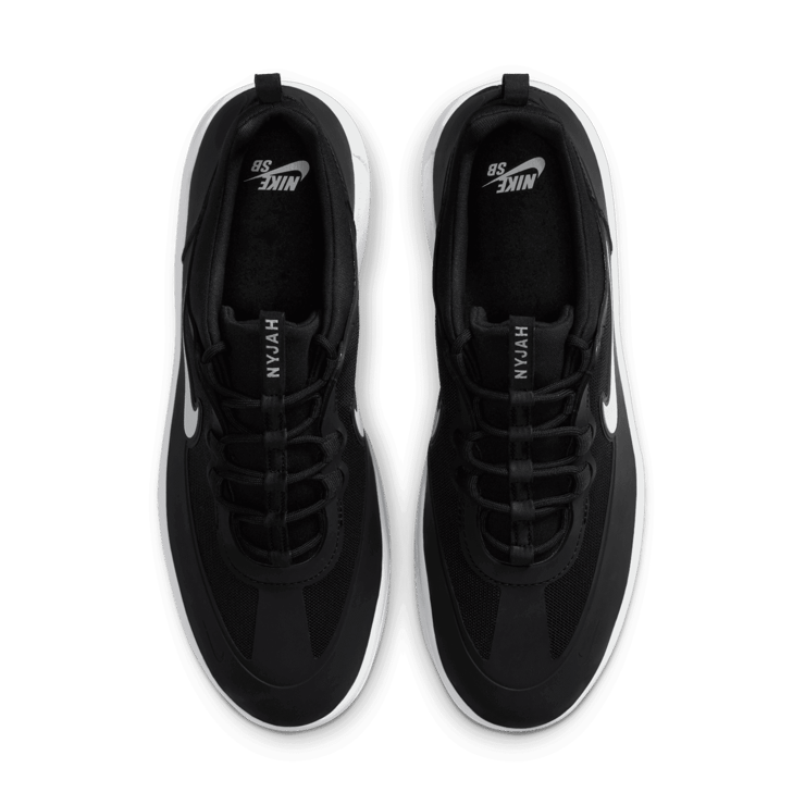 Nike SB Nyjah Free 2 Black White Angle 1