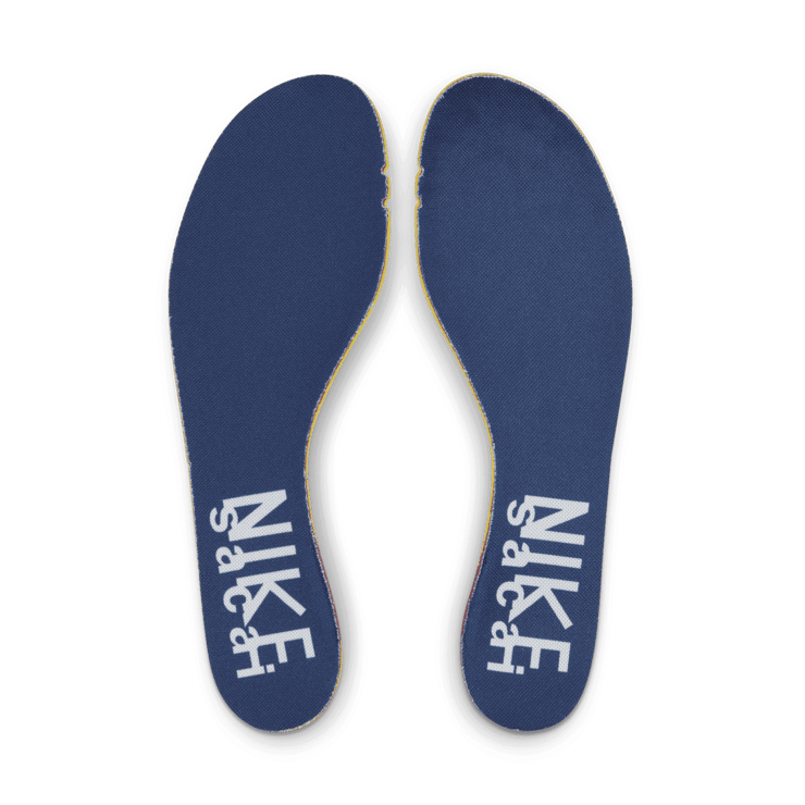 Nike VaporWaffle sacai Sesame and Blue Void Angle 7