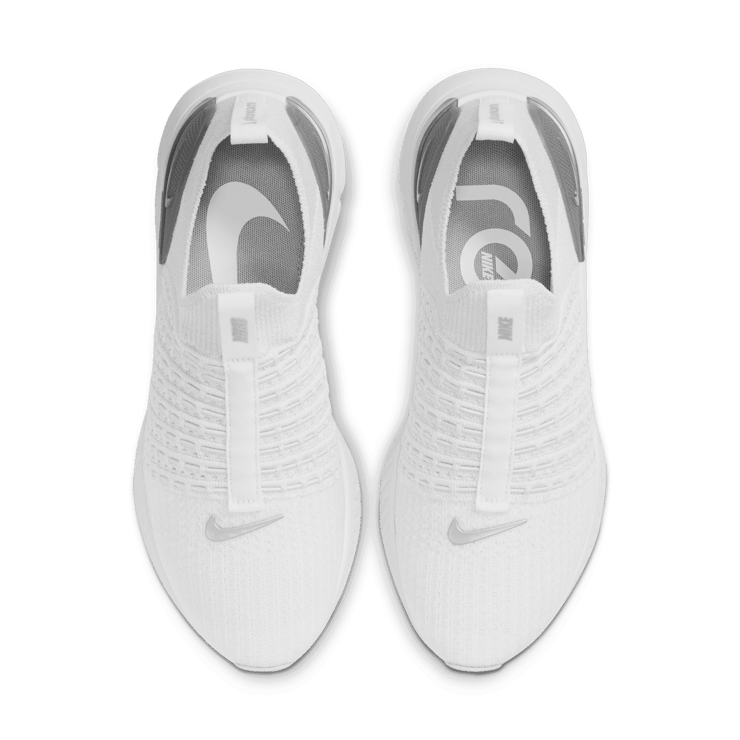 Nike React Phantom Run Flyknit 2 White Pure Platinum (W) Angle 1