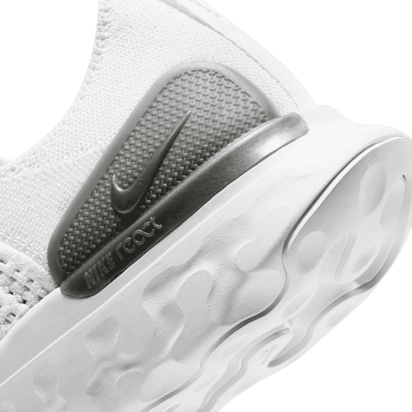 nike react phantom run flyknit 2 white pure platinum