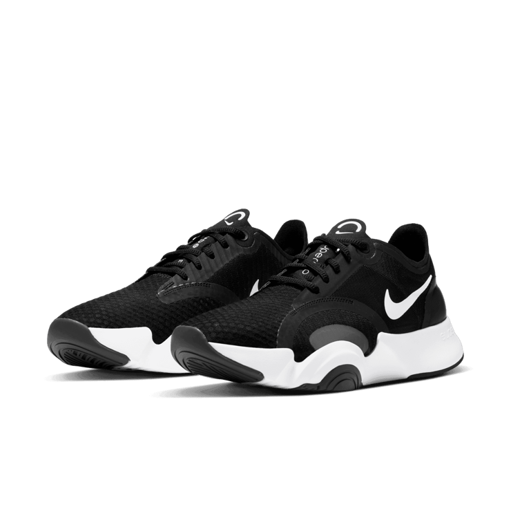 Nike Superrep Go Black White (W) Angle 2