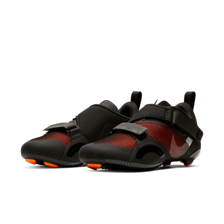 Nike SuperRep Cycle Black Hyper Crimson (W) Angle 2