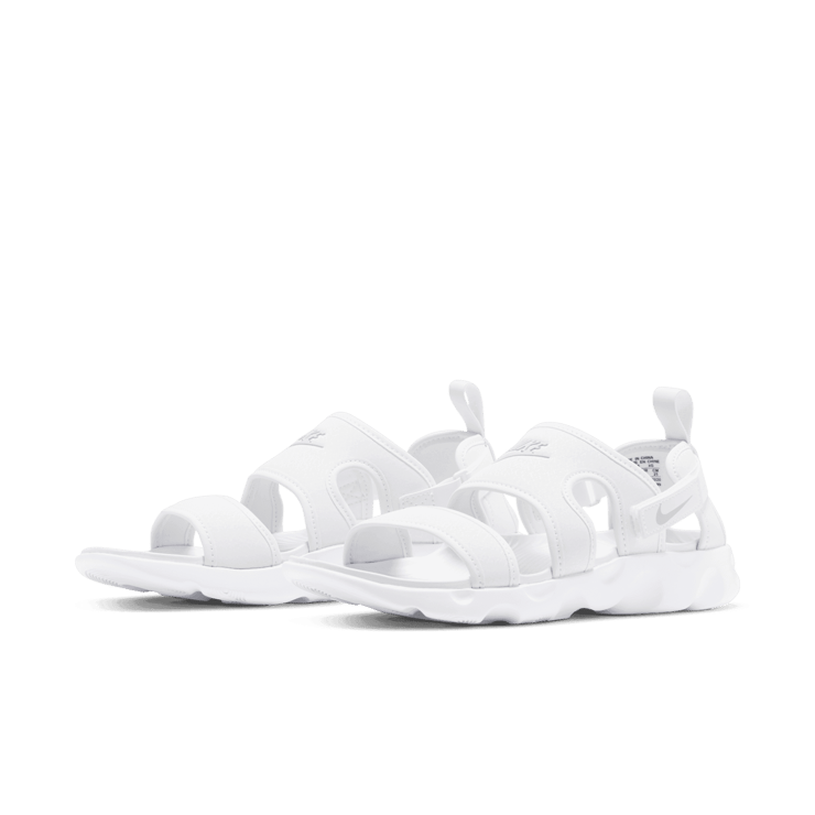 Nike Owaysis Sandal White Platinum (W) Angle 2