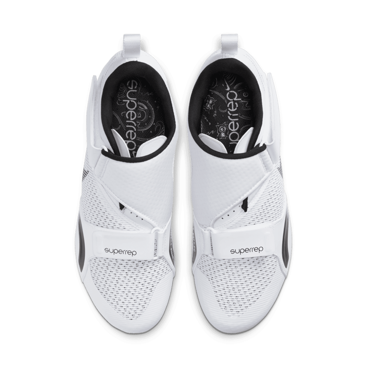 Nike SuperRep Cycle White Black Angle 1