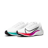 Nike Air Zoom Pegasus 37 White Multi-Color (W) Angle 2
