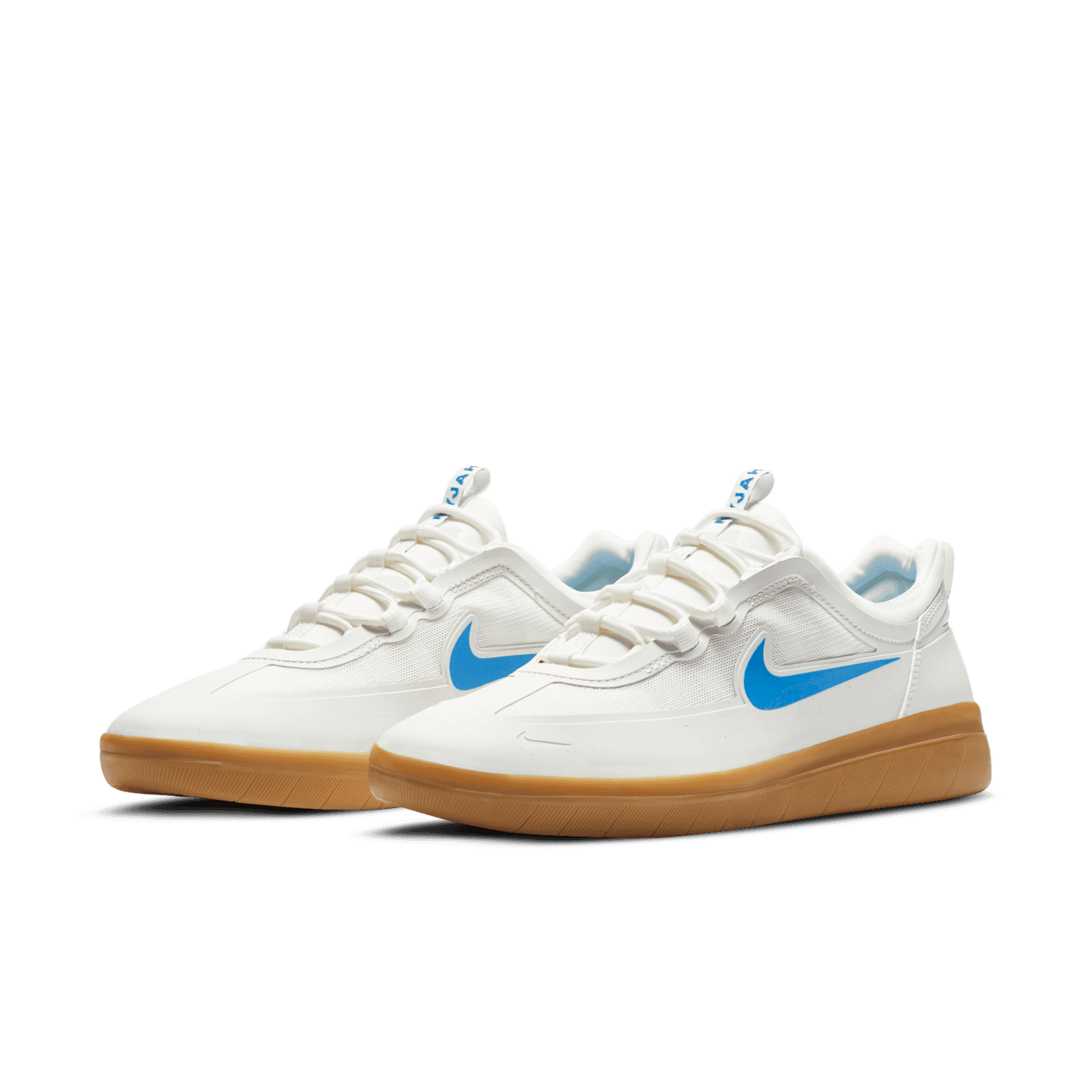 nike nyjah white blue