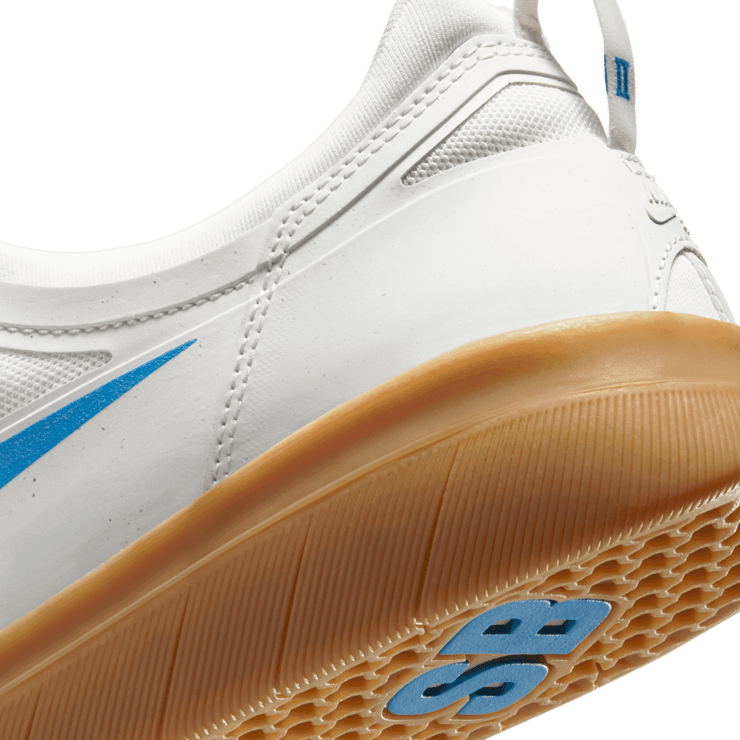 Nike SB Nyjah Free 2 White Light Photo Blue Gum Angle 5