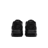 Nike Air Max 90 Leather Triple Black (2020) Angle 4