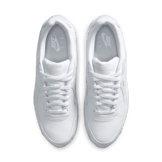 Nike Air Max 90 Leather Triple White (2020) Angle 2