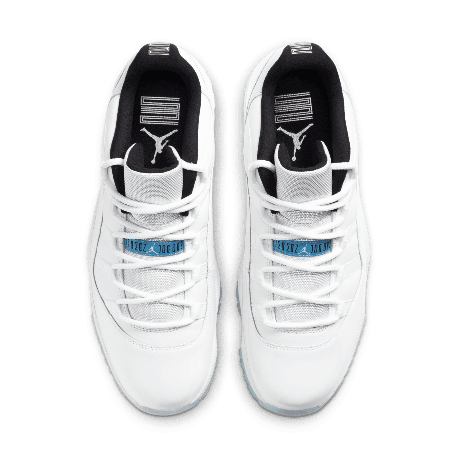 air jordan 11 retro low white legend blue