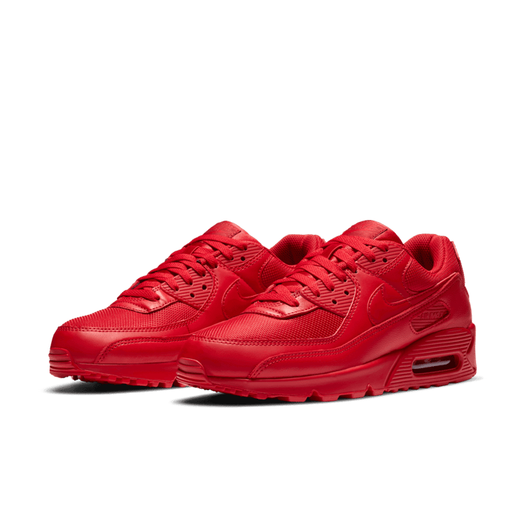 Nike Air Max 90 Triple Red (2020) Angle 2