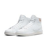 Nike Court Royale 2 Mid Triple White (W) Angle 3