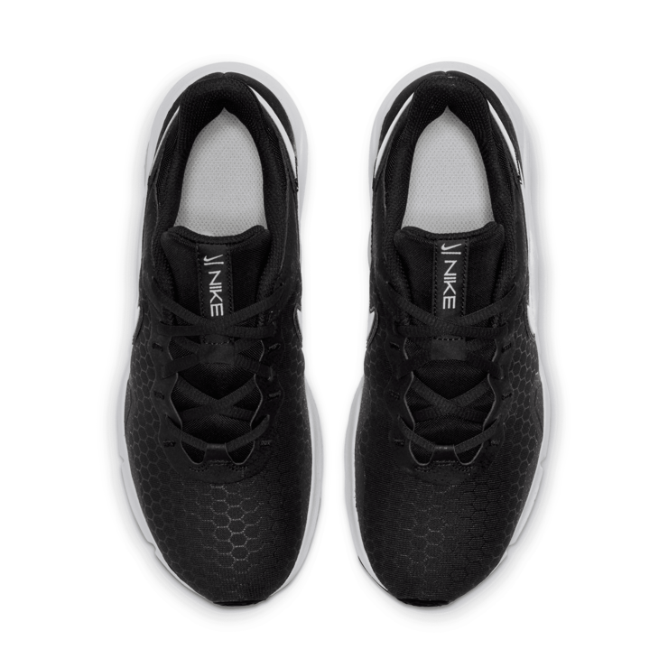Nike Legend Essential 2 Black White (W) Angle 2