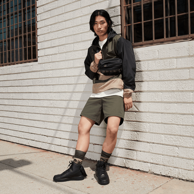 Nike Air Force 1 High 07 Triple Black Angle 1