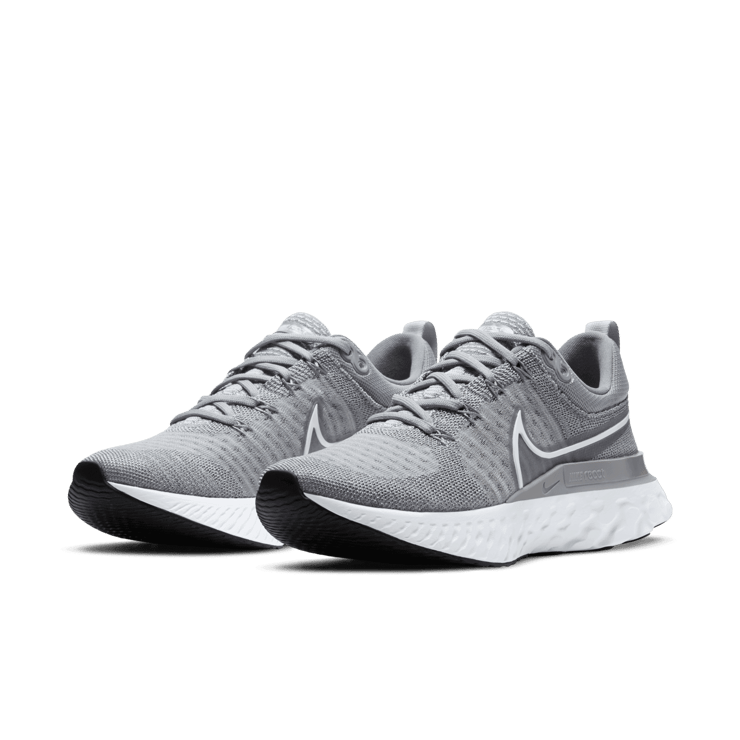Nike React Infinity Run Flyknit 2 Particle Grey (W) Angle 2
