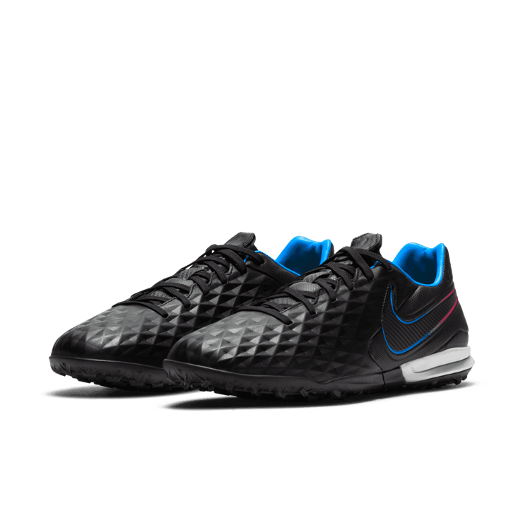 Nike Tiempo Legend 8 Pro TF Black Siren Red Photo Blue Angle 2